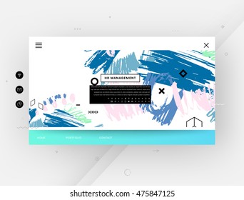 Dibujo a mano de arte universal. Diseño para volantes, carteles, carteles, invitaciones, folletos. Plantilla artística creativa. Resumen Estilo moderno