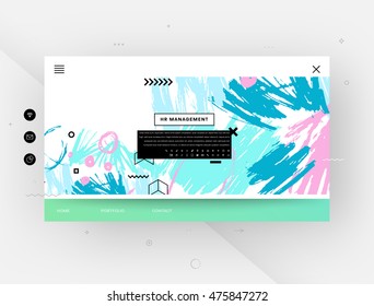 Dibujo a mano de arte universal. Diseño para volantes, carteles, carteles, invitaciones, folletos. Plantilla artística creativa. Resumen Estilo moderno