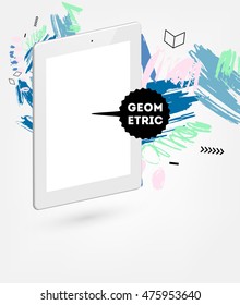 Hand Drawn Universal Art. Design for Flyers, Placards, Posters, Invitations, Brochures. Artistic Creative Template. Abstract Modern Style