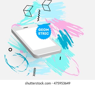 Dibujo a mano de arte universal. Diseño para volantes, carteles, carteles, invitaciones, folletos. Plantilla artística creativa. Resumen Estilo moderno