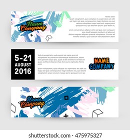 Hand Drawn Universal Art. Design for Flyers, Placards, Posters, Invitations, Brochures. Artistic Creative Template. Abstract Modern Style