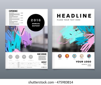 Dibujo a mano de arte universal. Diseño para volantes, carteles, carteles, invitaciones, folletos. Plantilla artística creativa. Resumen Estilo moderno
