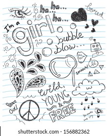 32,835 Teenager Doodle Images, Stock Photos & Vectors | Shutterstock