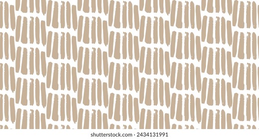 Hand drawn various shapes, Abstract contemporary seamless pattern.