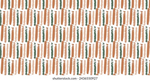 Dibujado a mano de varias formas, patrón contemporáneo abstracto sin costuras.