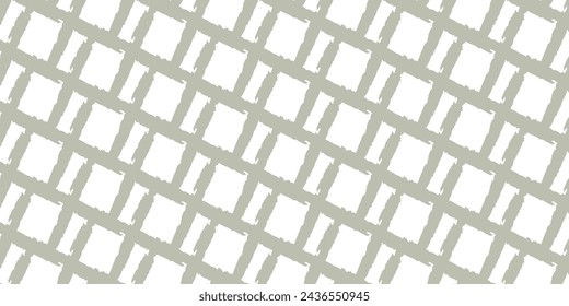Hand drawn various shapes, Abstract contemporary seamless pattern.