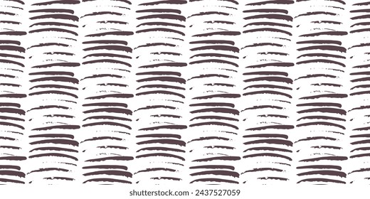 Dibujado a mano de varias formas, patrón contemporáneo abstracto sin costuras.
