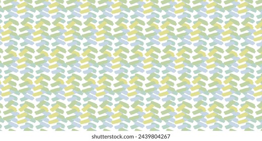 Hand drawn various shapes, Abstract contemporary seamless pattern.