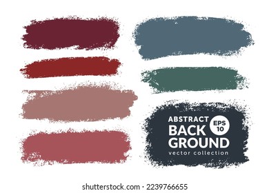 Dibujar a mano varias formas para los fondos. Elementos multicolores de textura vectorial para los diseños. Sencillos fondos texturados.