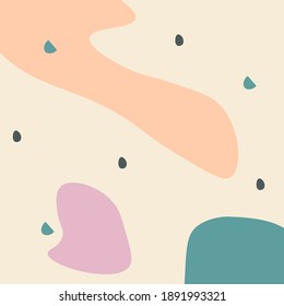 Hand drawn various shapes and doodle objects. Set of abstract contemporary modern trendy vector. Perfect for textile prints.	