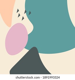 Hand drawn various shapes and doodle objects. Set of abstract contemporary modern trendy vector. Perfect for textile prints.	