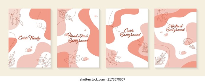 Hand drawn various shapes and doodle objects. Design backgrounds for social media.