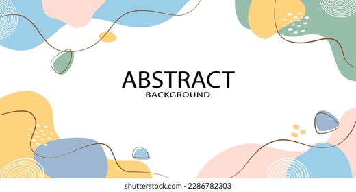 Dibujaron a mano varias formas y objetos de garabatos. Antecedentes abstractos. Ilustración del vector