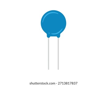 Dibujado a mano Varistor Resistor Ilustración