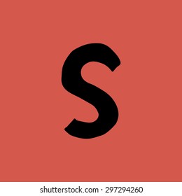 Hand drawn vector ABC letters