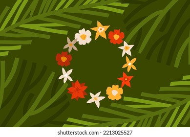Hand drawn vector abstract graphic Merry Christmas and Happy new year clipart illustrations greeting card with flowers and leaves.Merry Christmas cute floral card design background.Winter holiday art.