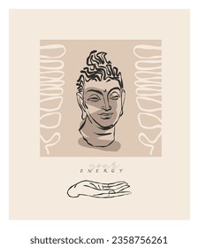 Dibujo a mano vectorial abstracto de línea gráfica arte simple,colección contemporánea impresa con estética boho formas gráficas orgánicas.Diseño de concepto feminista de moda para decoración de pared, impresión, papel pintado, fondo.