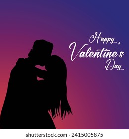 Hand drawn vector abstract graphic illustration Valentines day cards template,gay lgbt kissing couple portrait set in heart silhouette.Love couple kissing together.Valentines beautiful design concept.