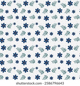 Hand drawn vector abstract pattern. Seamless floral pattern. Suitable for bed sheet design, clothing, wrapping paper, invitation background. Elegant seamless