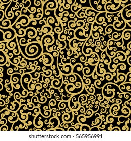 Hand drawn vector abstract seamless pattern with vignette in vintage style. Background for printing brochure, poster, party, vintage textile design, card, fabric, wallpaper or wrapping. 

