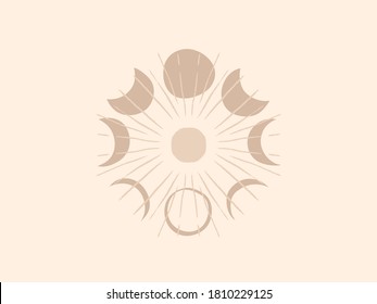 Sun Moon Tattoos Images Stock Photos Vectors Shutterstock