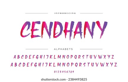 Hand drawn vector alphabet. Modern monoline signature script font. Elegant Signature Font. Best Alphabet Beautiful Calligraphy Signature Font lettering handwritten