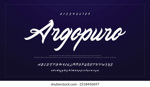 Hand drawn vector alphabet. Modern monoline signature script font. Elegant Signature Font. Best Alphabet Beautiful Calligraphy Signature Font