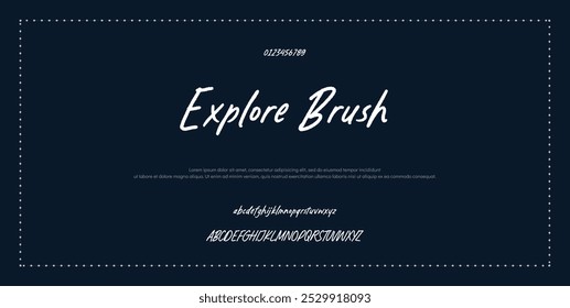Hand drawn vector alphabet. Modern monoline signature script font. Elegant Signature Font. Best Alphabet Beautiful Calligraphy Signature Font