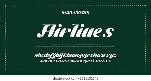 Hand drawn vector alphabet. Modern monoline signature script font. Elegant Signature Font. Best Alphabet Beautiful Calligraphy Signature Font lettering