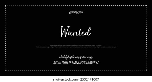 Hand drawn vector alphabet. Modern monoline signature script font. Elegant Signature Font. Best Alphabet Beautiful Calligraphy Signature Font