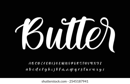 Hand drawn vector alphabet. Modern monoline signature script font. Elegant Signature Font. Best Alphabet Beautiful Calligraphy Signature Font