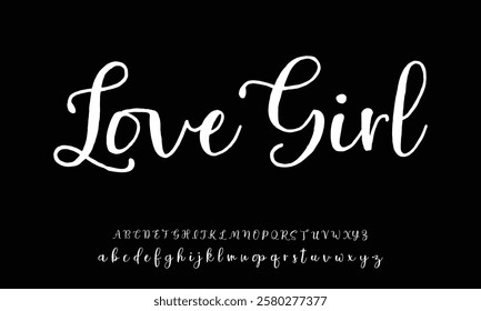 Hand drawn vector alphabet. Modern monoline signature script font. Elegant Signature Font. Best Alphabet Beautiful Calligraphy Signature Font lettering handwritten