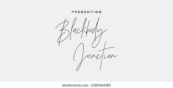 Hand drawn vector alphabet. Modern monoline signature script font. Elegant Signature Font. Best Alphabet Beautiful Calligraphy Signature Font lettering