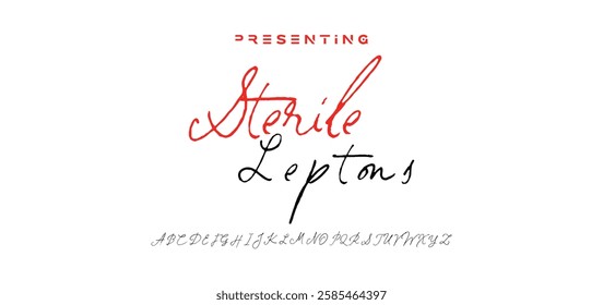 Hand drawn vector alphabet. Modern monoline signature script font. Elegant Signature Font. Best Alphabet Beautiful Calligraphy Signature Font lettering