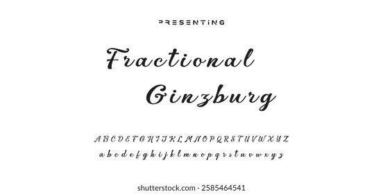 Hand drawn vector alphabet. Modern monoline signature script font. Elegant Signature Font. Best Alphabet Beautiful Calligraphy Signature Font lettering