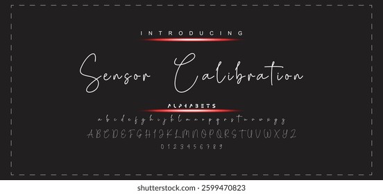 Hand drawn vector alphabet. Modern monoline signature script font. Elegant Signature Font. Best Alphabet Beautiful Calligraphy Signature Font