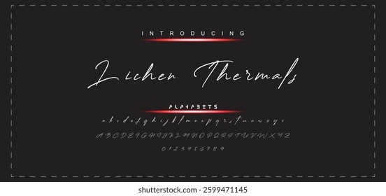 Hand drawn vector alphabet. Modern monoline signature script font. Elegant Signature Font. Best Alphabet Beautiful Calligraphy Signature Font