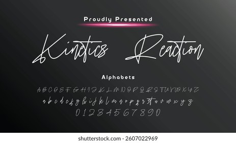 Hand drawn vector alphabet. Modern monoline signature script font. Elegant Signature Font. Best Alphabet Beautiful Calligraphy Signature Font