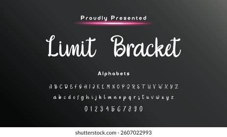 Hand drawn vector alphabet. Modern monoline signature script font. Elegant Signature Font. Best Alphabet Beautiful Calligraphy Signature Font