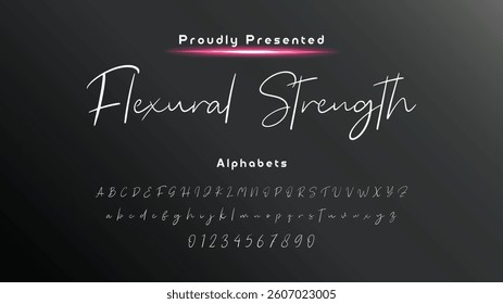 Hand drawn vector alphabet. Modern monoline signature script font. Elegant Signature Font. Best Alphabet Beautiful Calligraphy Signature Font