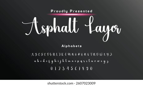 Hand drawn vector alphabet. Modern monoline signature script font. Elegant Signature Font. Best Alphabet Beautiful Calligraphy Signature Font