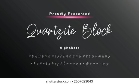 Hand drawn vector alphabet. Modern monoline signature script font. Elegant Signature Font. Best Alphabet Beautiful Calligraphy Signature Font