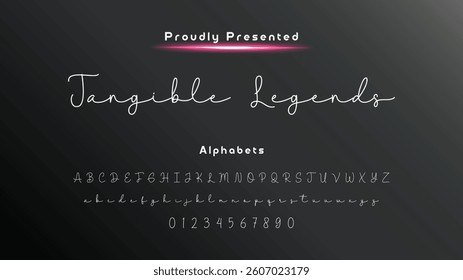 Hand drawn vector alphabet. Modern monoline signature script font. Elegant Signature Font. Best Alphabet Beautiful Calligraphy Signature Font