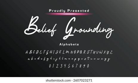 Hand drawn vector alphabet. Modern monoline signature script font. Elegant Signature Font. Best Alphabet Beautiful Calligraphy Signature Font