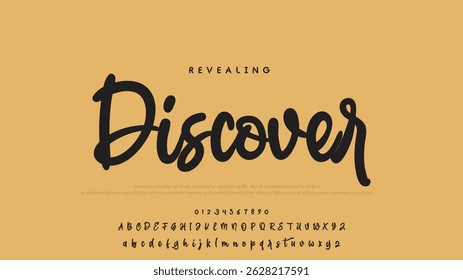 Hand drawn vector alphabet. Modern monoline signature script font. Elegant Signature Font. Best Alphabet Beautiful Calligraphy Signature Font