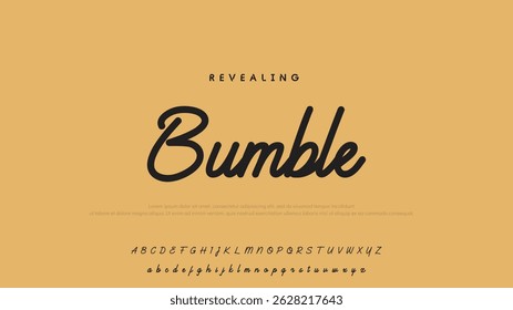Hand drawn vector alphabet. Modern monoline signature script font. Elegant Signature Font. Best Alphabet Beautiful Calligraphy Signature Font