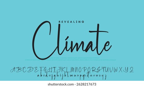 Hand drawn vector alphabet. Modern monoline signature script font. Elegant Signature Font. Best Alphabet Beautiful Calligraphy Signature Font