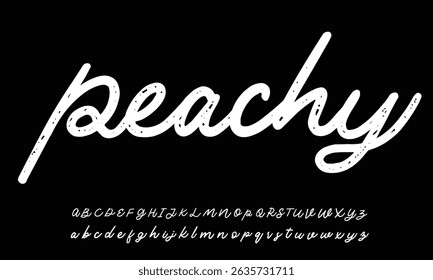 Hand drawn vector alphabet. Modern monoline signature script font. Elegant Signature Font. Best Alphabet Beautiful Calligraphy Signature Font