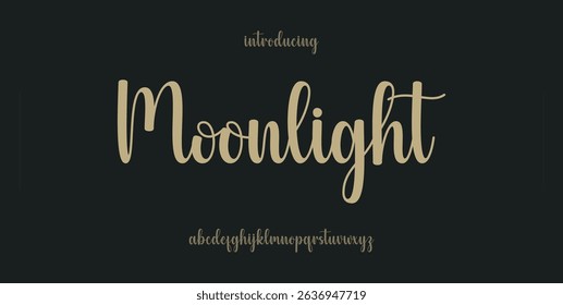 Hand drawn vector alphabet. Modern monoline signature script font. Elegant Signature Font. Best Alphabet Beautiful Calligraphy Signature Font
