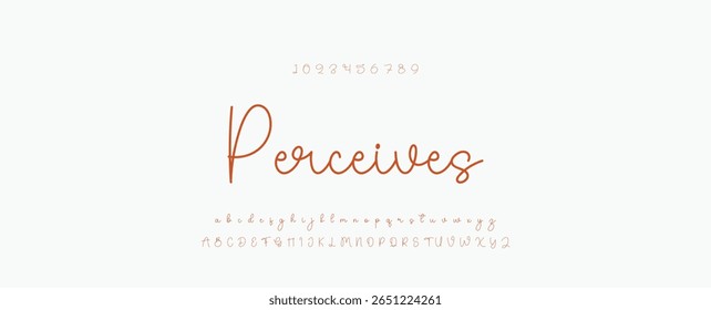 Hand drawn vector alphabet. Modern monoline signature script font. Elegant Signature Font. Best Alphabet Beautiful Calligraphy Signature Font.